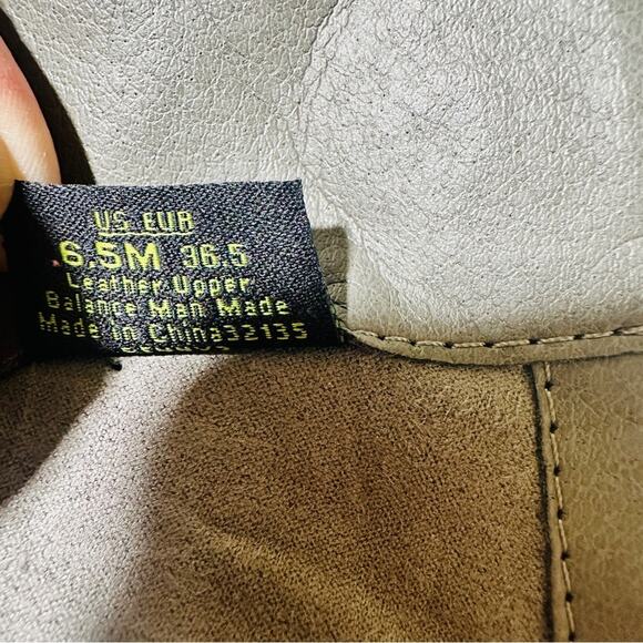 Sam Edelman Size 6.5M Taupe Penny Riding Boots Leather Equestrian Grey Zip Back - Picture 10 of 16